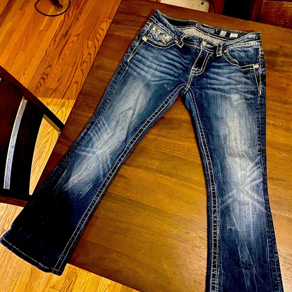 Miss Me Signature Bootcut Jeans Size 28 (5/6) Petite